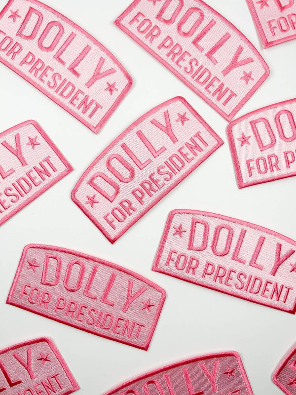 Oversized Dolly for President Pink Dolly Patch Cowgirl Rodeo