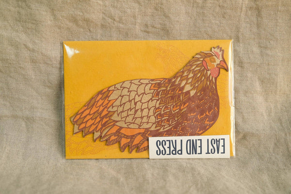 CHICKEN GREETING CARD