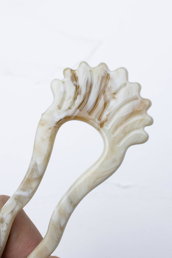 Antique Wave French Hair Pin