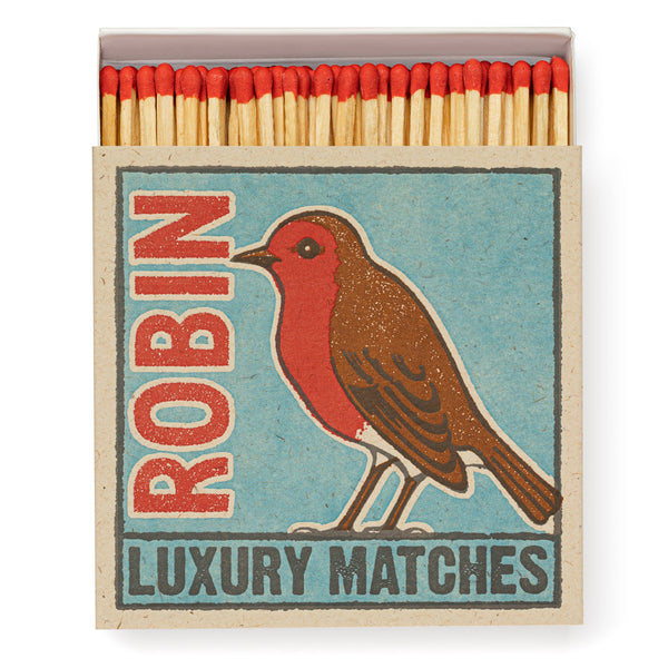 Robin | Square - Christmas Safety Matches🎄
