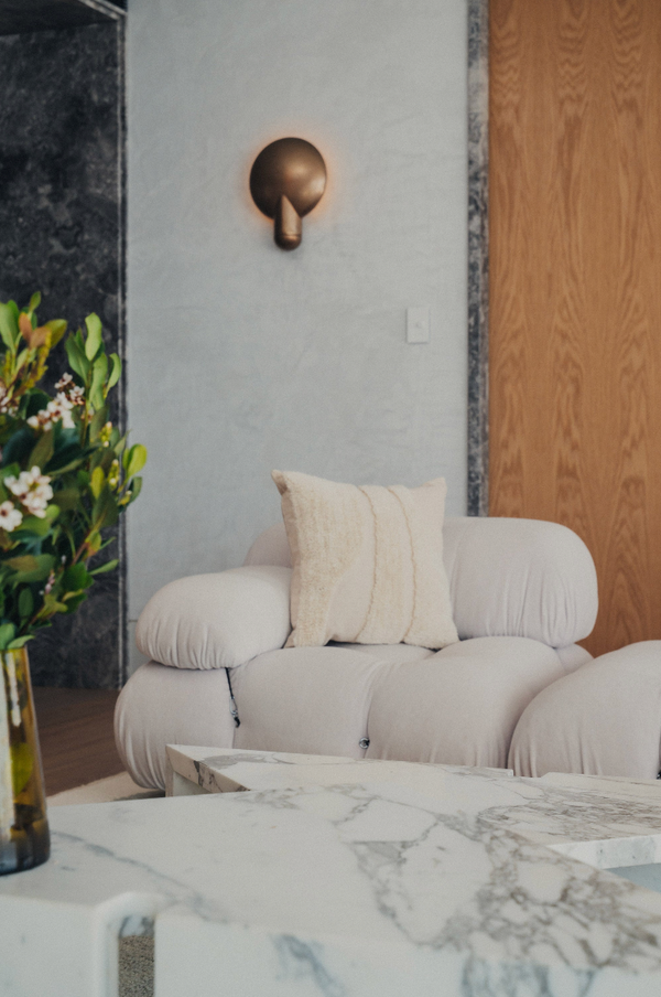 Abstract Cushions - Ivory