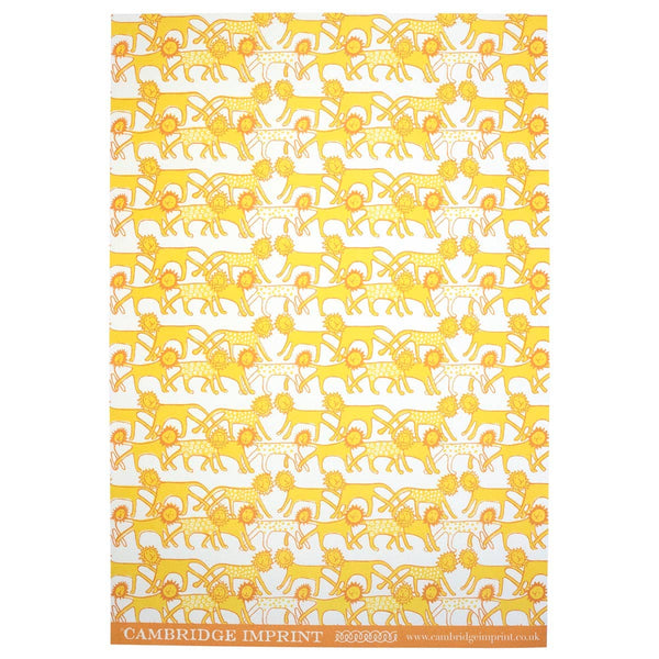 Patterned Paper Lions
