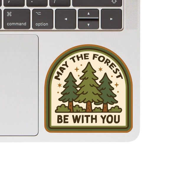 Nature Trees Outdoor Unplug High Quality Vinyl Sticker