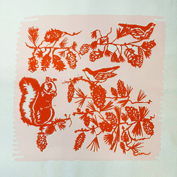 Pine Cone Tree Classic Christmas Stocking