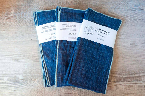Curated 100% Linen Napkins -  Love Bomb Mix (Set of 4)