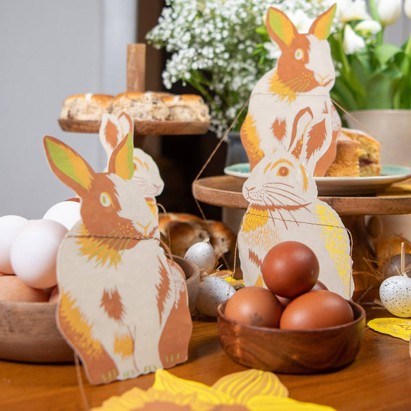 RABBITS SEWN GARLAND