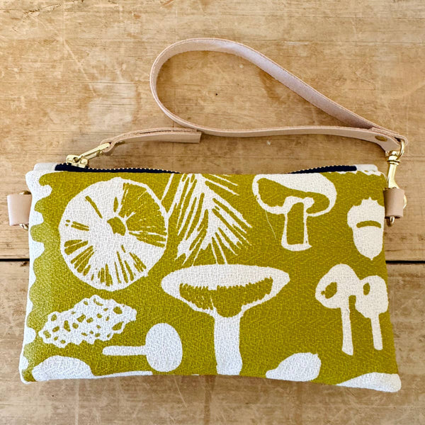 Mushrooms Ellie Wristlet