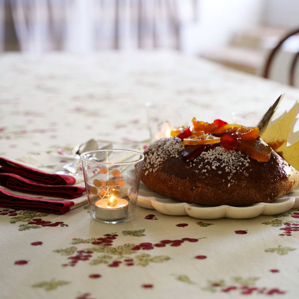 Gooseberry Red & Green | French Tablecloths