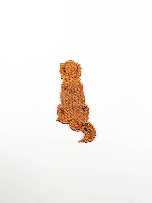 Golden Retriever Sitting Embroidered Patch Dog Lover, Pet