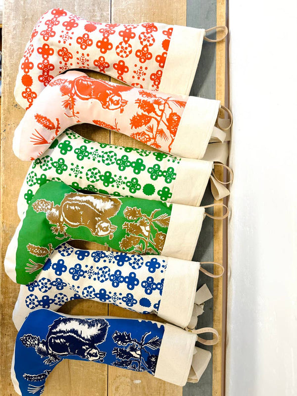 Pine Cone Tree Classic Christmas Stocking