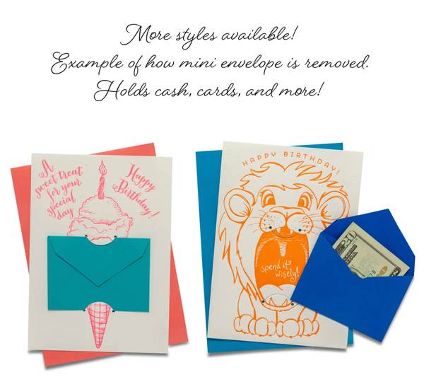 Great Job Trophy | Gift Card Holder