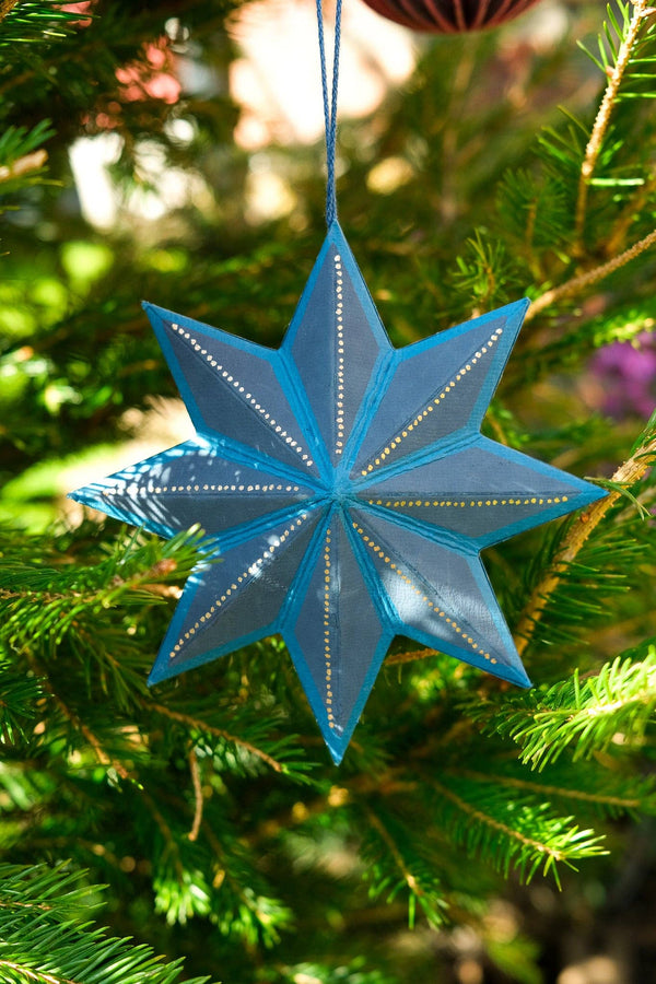 Twinkling Star Screen-Printed Board Golden Star Screen-Printed Board Decoration