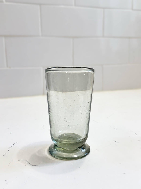 Handblown Footed Glass