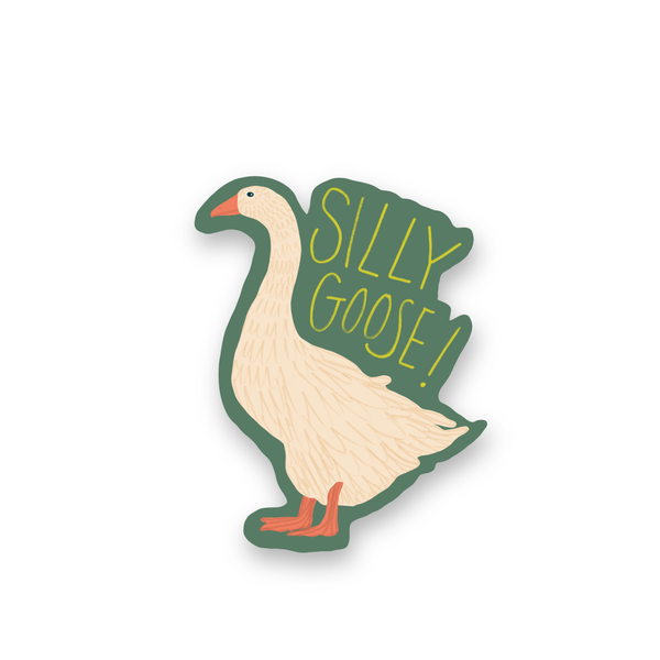 Silly Goose Sticker