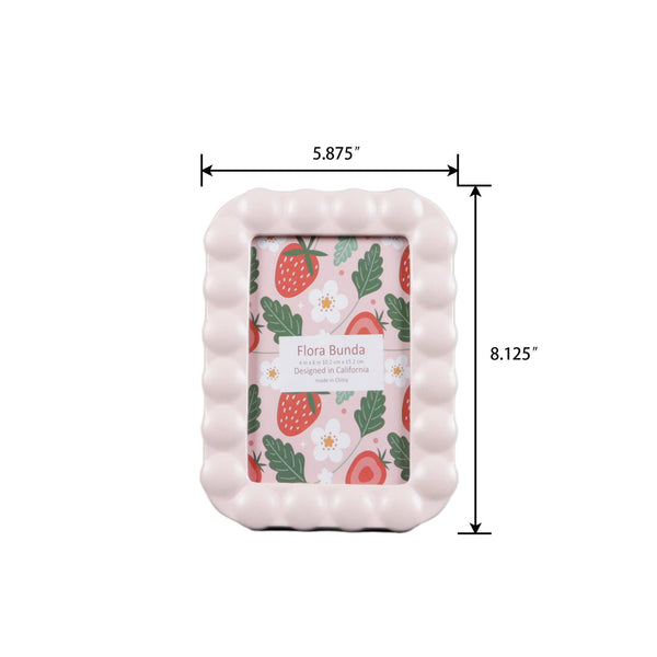 4x6 Infinity Dots Ceramic Frame