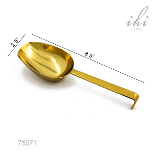 Polished Gold Ice Scoop