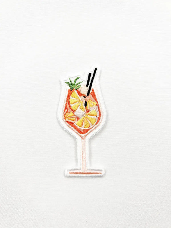 Aperol Spritz Iron-On Patch Perfect for Bachelorette Party
