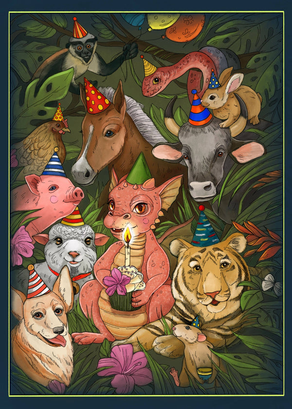 Year of the Rat Cake Topper