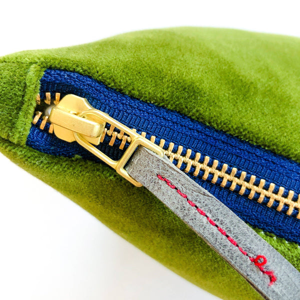 Evergreen Cotton Velvet Pillow Cover