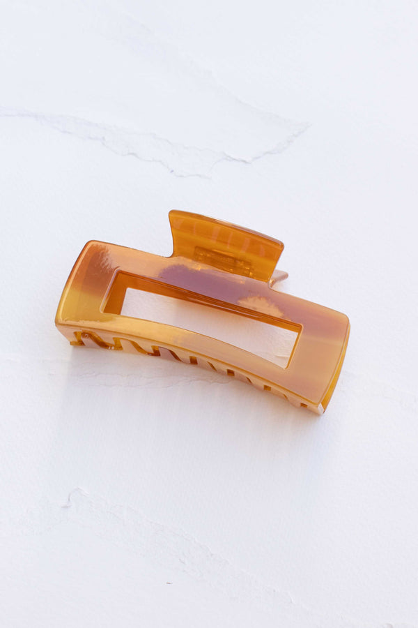 Eco Original Rectangle Hair Claw Clip