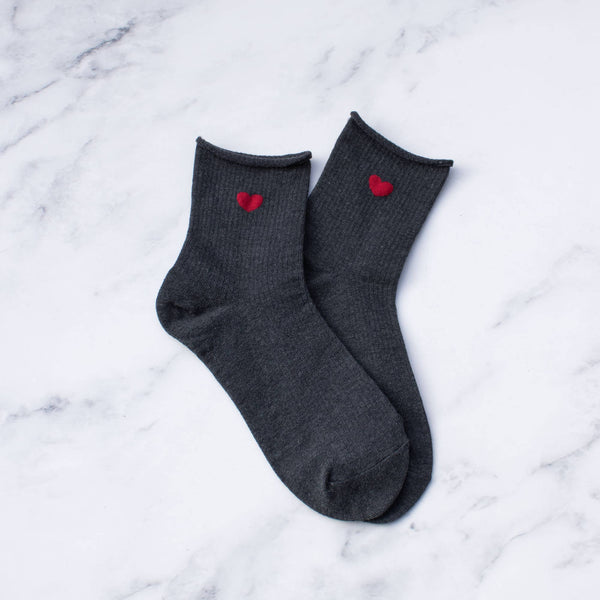Women's Amelia Little Heart Shape Socks