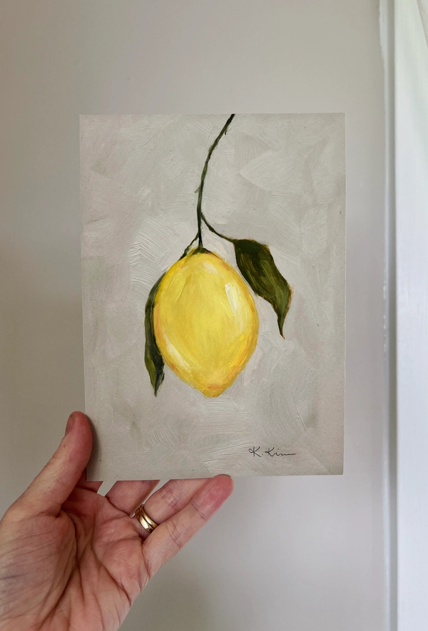 LEMON DROP II - Art Print (unframed)