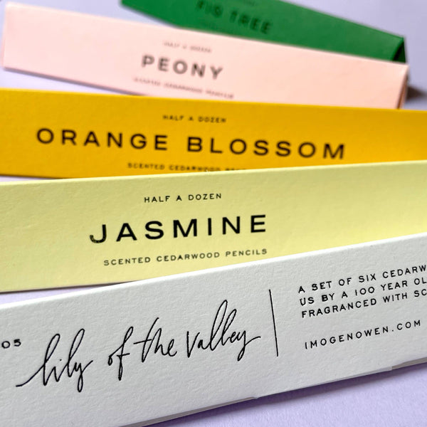 ORANGE BLOSSOM SCENTED PENCILS