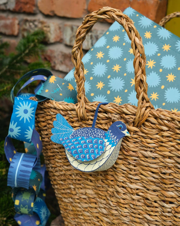 BLUE & YELLOW PAPER CHAIN KIT