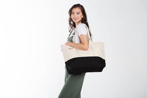 Colorblock Utility Tote
