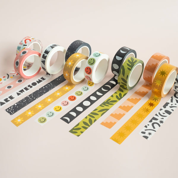 Colorblock Steps Washi Tape