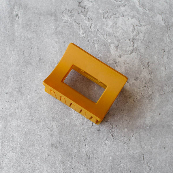 Matte Rectangle shaped Daily Design Hair Claw