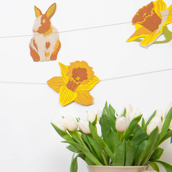 RABBITS SEWN GARLAND