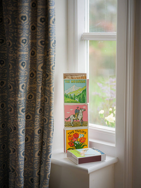 The Tulips Matches | Square - Safety Matches