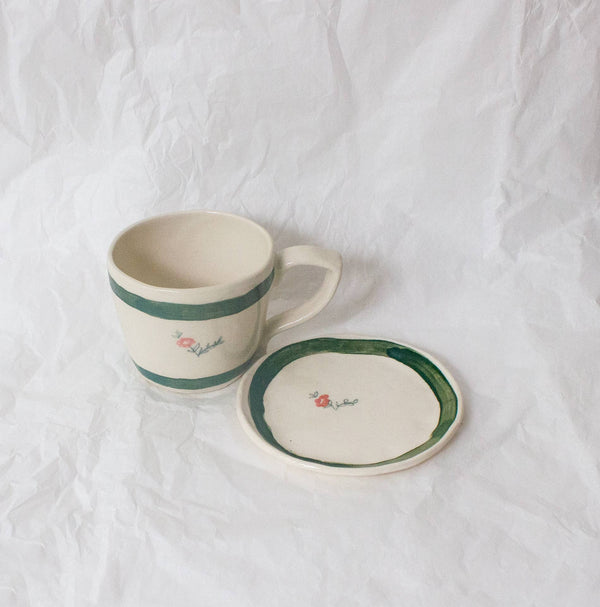 Cornflower Mug- Emerald