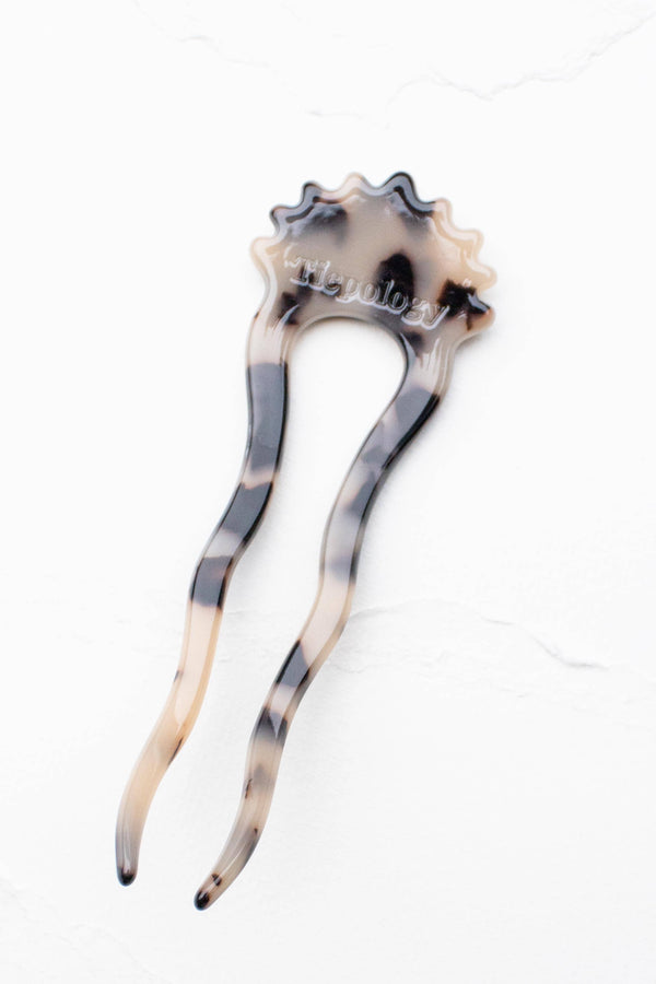 Antique Wave French Hair Pin