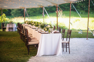 Wedding centerpieces designed by Diddle and Zen.