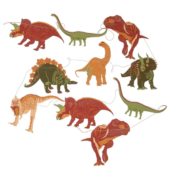 DINOSAURS SEWN GARLAND