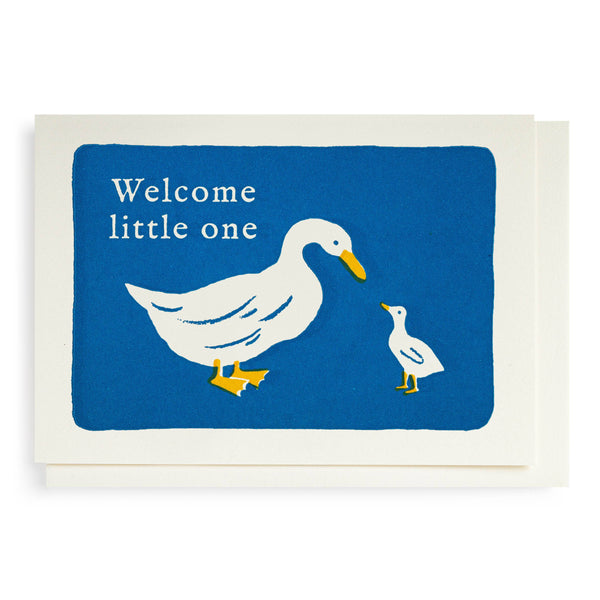 Welcome Little One | Single Notelet Card