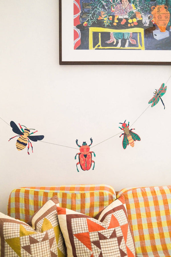 INSECTS SEWN GARLAND