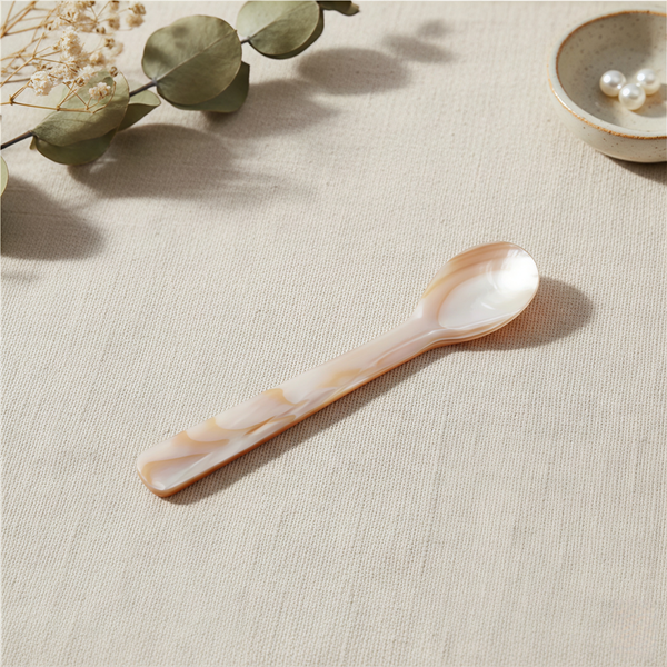 Natural Mother of Pearl Caviar & Dessert Spoons (2 Sizes)