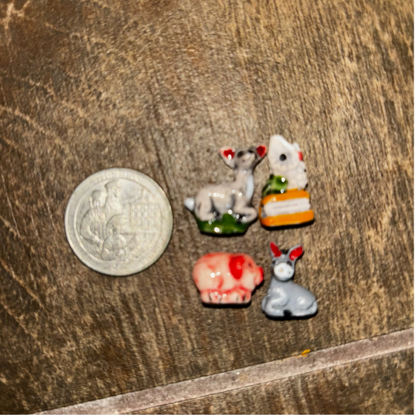 Mini Ceramic Animals