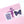 Mr Zip Leaning Rubber stamp