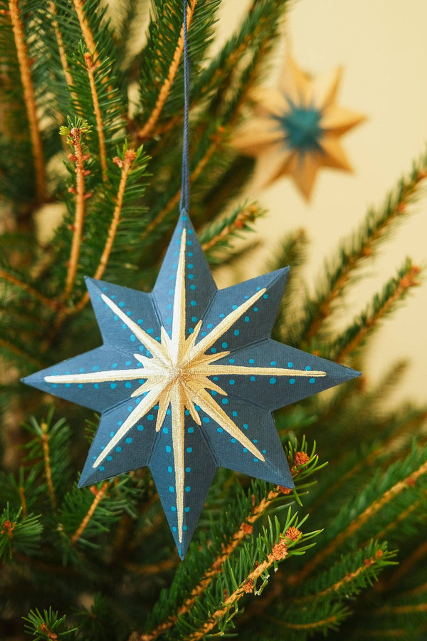 Midnight Star Screen-Printed Board Golden Star Screen-Printed Board Decoration