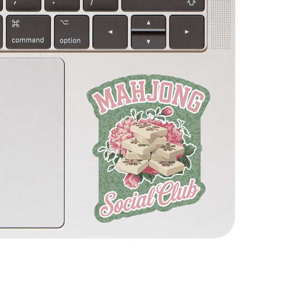 Mahjong Board Game Tile Club High Quality Vinyl Sticker