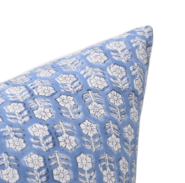 Home Décor Thick Cotton White Pillow Cover - Tulsi Buti