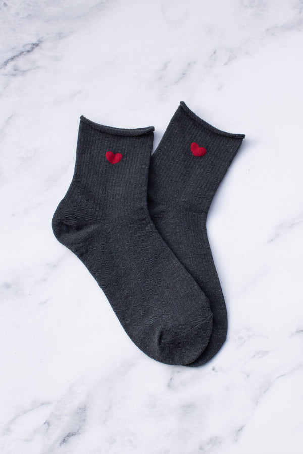 Women's Amelia Little Heart Shape Socks