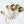 Auric Gold Stainless Steel Measuring Spoon Set