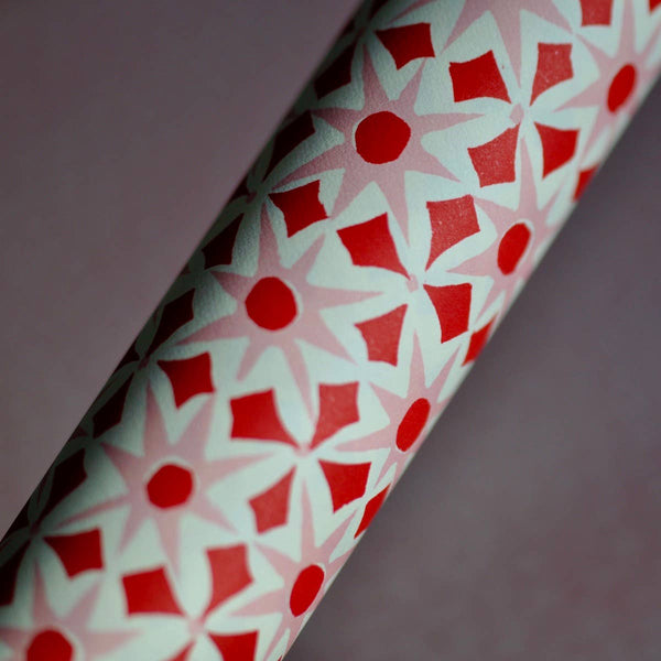 Patterned Paper Alhambra Red and Pink