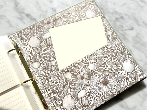 Recipe Binder Set