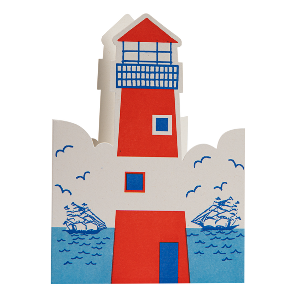 Lighthouse | Cut-Out - Greeting Card